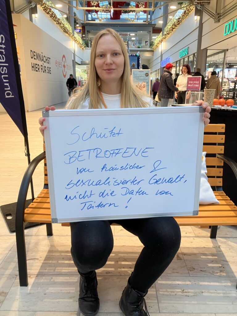 Anti Gewalt Wochen Stralsund Statement